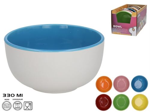 406183 TAÇA 11,5X6,5CM 330ML SEGURO 6 CORES