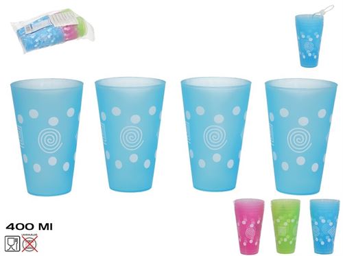 409641 COPO X4 EGAN 3 COL SRT PLS 400 ML 8X12.5 CM