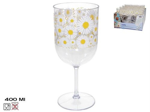 414782 COPO MARGARITAS PLS 400ML 19X8X8CM