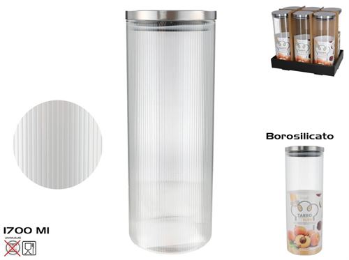 415918 FRASCO DE BOROSILICATO T/METAL ELEN 1700ML