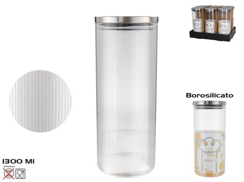 415925 FRASCO BOROSILICATO T/METAL ELEN 1300ML