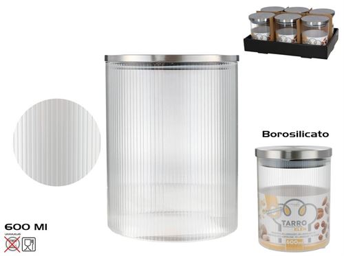 415949 FRASCO BOROSILICATO T/METAL ELEN 600ML