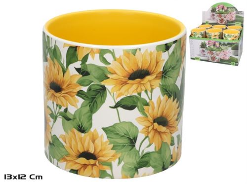 428352 VASO DE FLORES ALYA 13X13X12 CM
