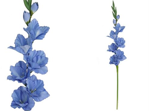 447049 VARINHA DE DECORAÇÃO DE GLADÍOLO X 8-82 CM (AZUL)