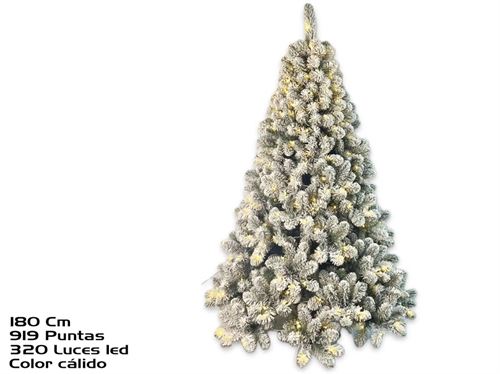 472317 ARVORE NATAL NEVADA 180CM 919PONTAS NEVE