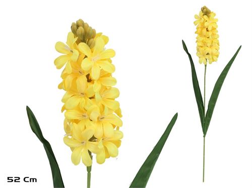 597430 HASTE JACINTO AMARELO 52CM