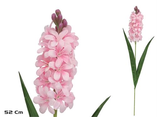 597447 HASTE JACINTO 52CM ROSA