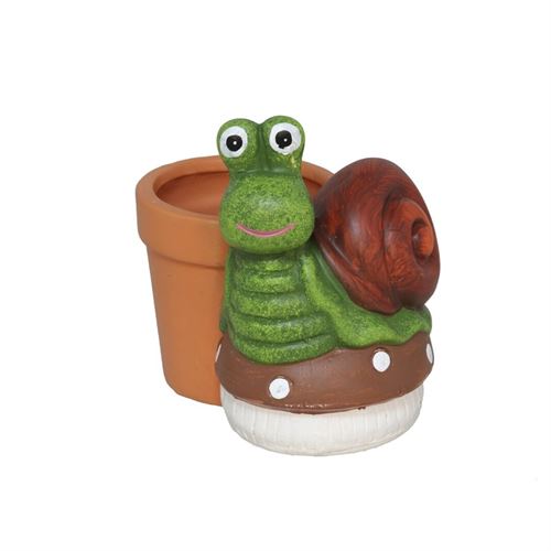 202037 VASO DE FLORES TERRACOTA 10X13X12.5CM