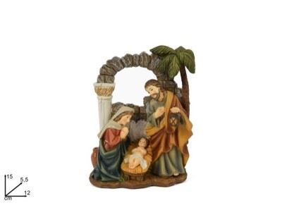 PRESEPIO C/ARCO 18CM