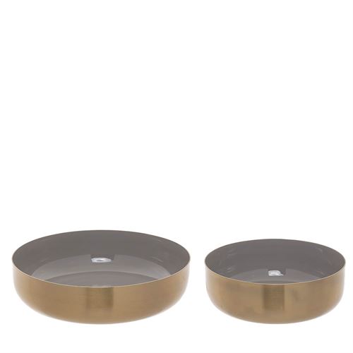 88818 CONJUNTO 2 TAÇAS METAL  C 15,50 L 12,00 A 4,00