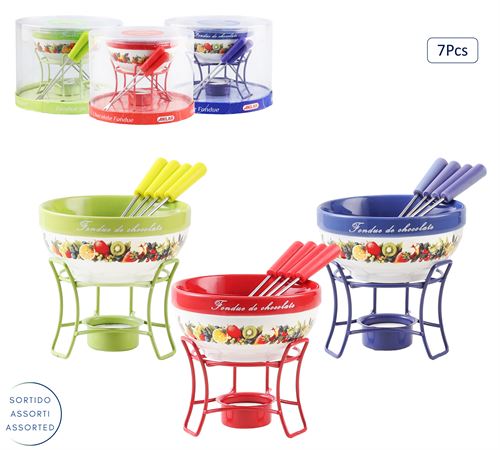 23CH FONDUE CHOCOLATE CERAMICA