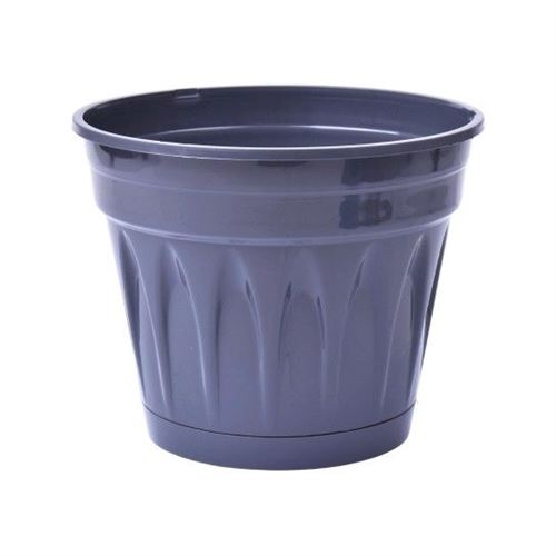 652483 VASO PLAST PRETO 13,8X11,2CM 510-248