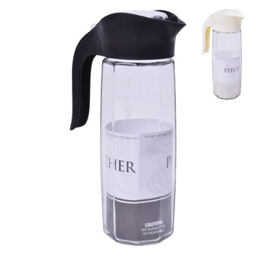 042360 JARRO VIDRO HEX TP 1600CC C-00236