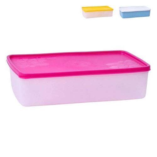 553557 CAIXA PLAST RECT 1800ML TP-5355