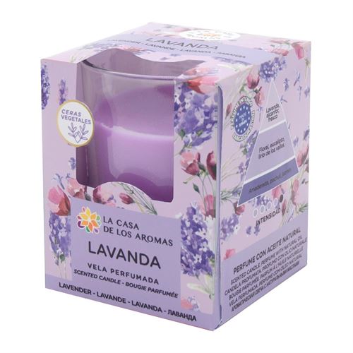 VELA PERFUMADA 140G LAVANDA