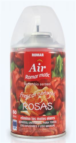 AMBIENTADOR SPRAY RECARGA ROSAS 250ML