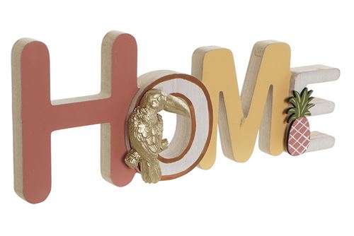 DH-191310 DECORAÇAO MADEIRA HOME 31X12CM