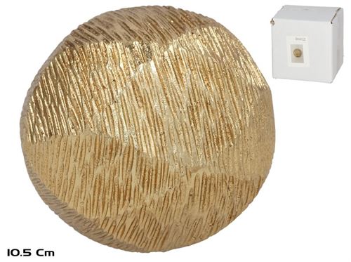 397733 BOLA DECO ORB 10,5X10,5X10,5 CM RESINA