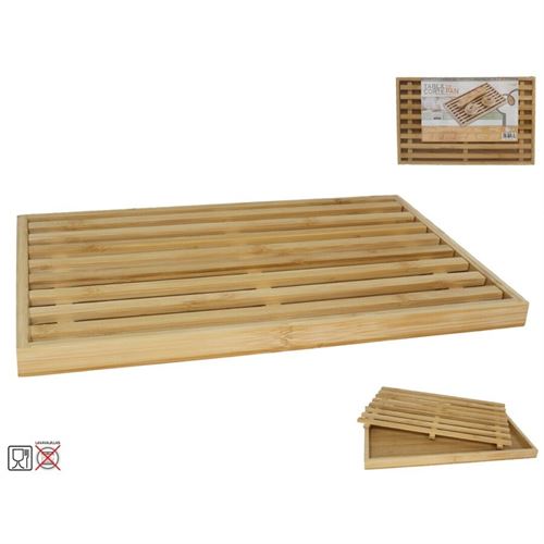 213316 TÁBUA DE CORTAR PÃO 40X25CM BAMBU