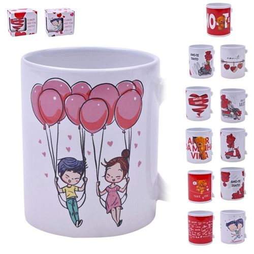 00163 CANECA SK NAMORADOS 10X11,5CM