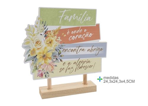 BD-78597 PLACA MESA MDF 24,3X4,5X24,3