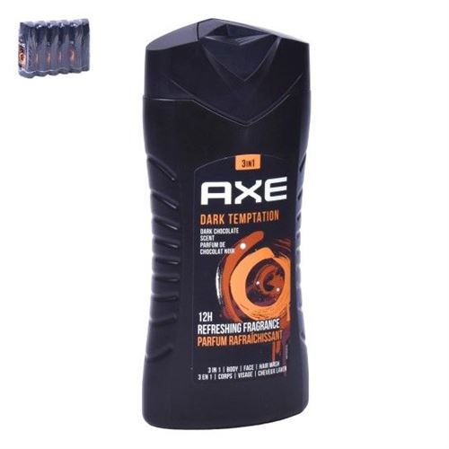 848667 AXE GEL BANHO DARK TEMPATION 250ML