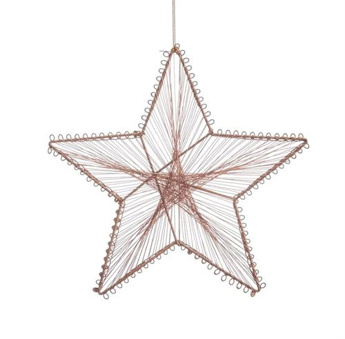 118062 ESTRELA PRATA. 15 X 15 CM