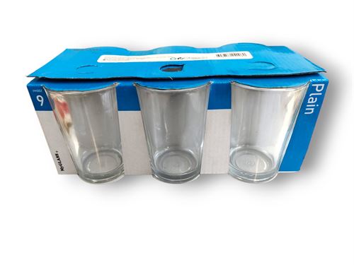 24008 COPO VIDRO MYGLASS PLAIN PK-6 X200ML