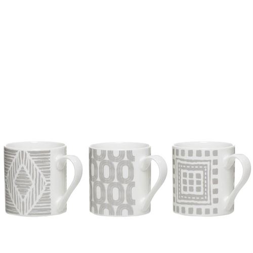 CANECA PORCELANA GREY