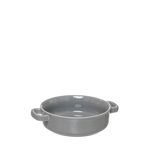 24273 ASSADEIRA CERAMICA CINZA RD