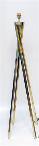 CANDEEIRO QUADRIPE LATAO DOURADO 54X54X136CM