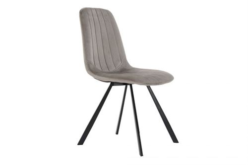 MB-182772 CADEIRA METAL POLIÅSTER 46X55X85 VELUDO VELUDO