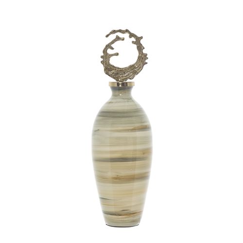 32857 POTE VIDRO E ALUMINIO HAPTON C 18,00 L 18,00 A 60,00