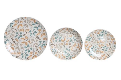 PC-205122 SERVIÇO CERAMICA 18PÇS FLORAL