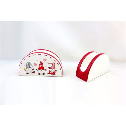 P151691591 SUPORTE W225021 P/GUARDANAPOS NATAL 13x4.8x7.5cm