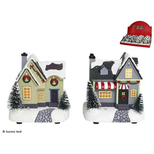 71527 CASA CENA LED DEC. 2 SRT 10X7X11 CM