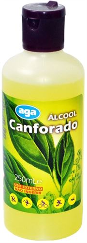 ÁLCOOL CANFORADO FRASCO 250ML