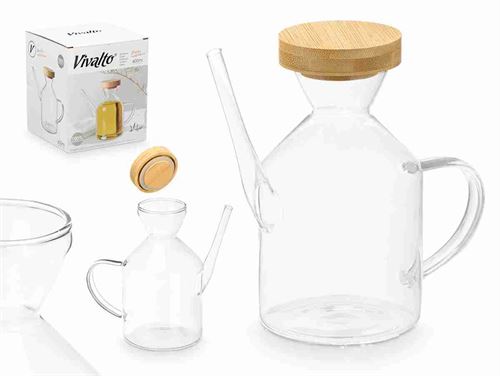63257 GALHETEIRO ROLA BAMBU 600 ML