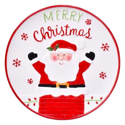 456195 PRATO NATAL 30CM SK 2845-619