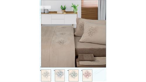 389 JOGO CAMA MICRO CORALINA 240X280CM