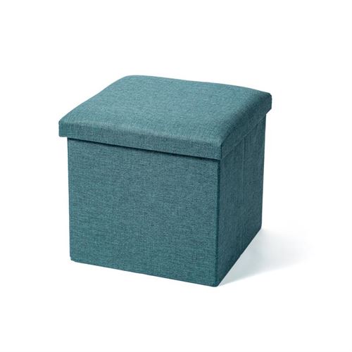 127032849 BANQUETA DORÁVEL VERDE 38X38X35CM