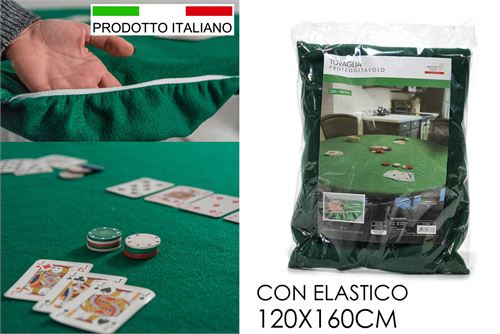 910520 TOALHA MESA VERDE POKER