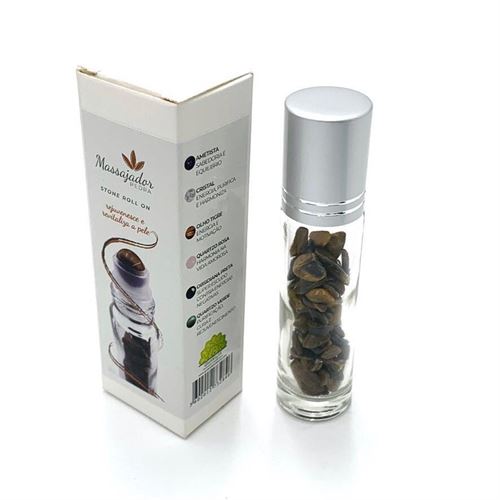 PR-73284 MASSAGEADOR ROLLER OLHO TIGRE 8,5X2CM