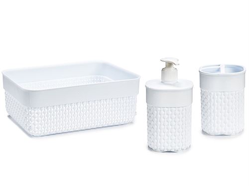 CONJUNTO WC PLASTICO 23,50X16,50X9CM