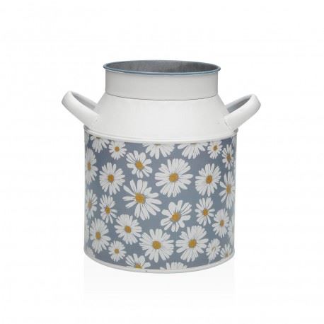 VASO METAL FLORES