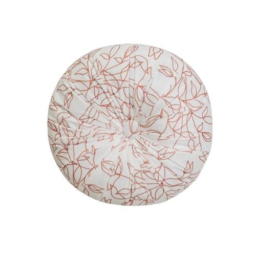 805764 ALMOFADA VELUDO IMPRESSO BELLS TERRACOTA 40 X 40 CM