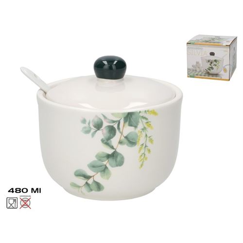 317267 AÇUCAREIRO CERAMICA SILVIA 480ML