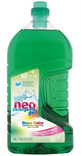 NEO DETERGENTE LIQUIDO GEL ROUPA DE COR 3L