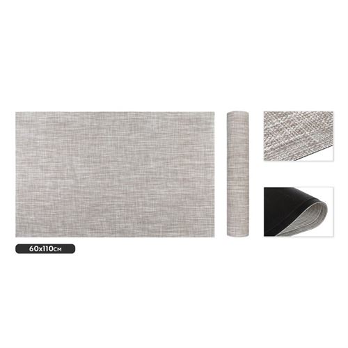 69809 TAPETE TRANÇADO BEJE/BRANCO 0,60X1,10CM