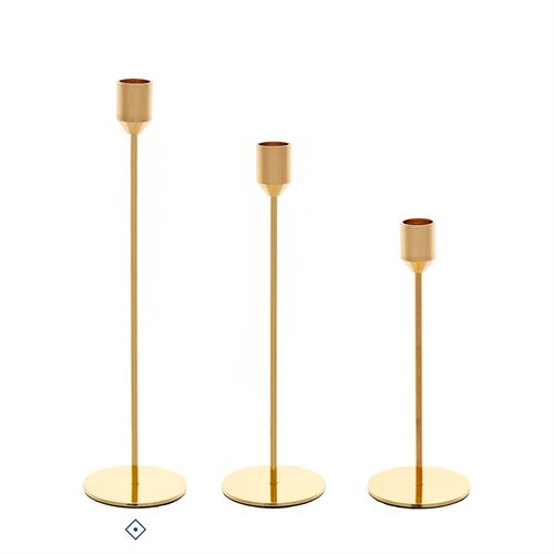 78905 CASTIÇAL DECORATIVO EM META C 8,00 L 8,00 A 32,50